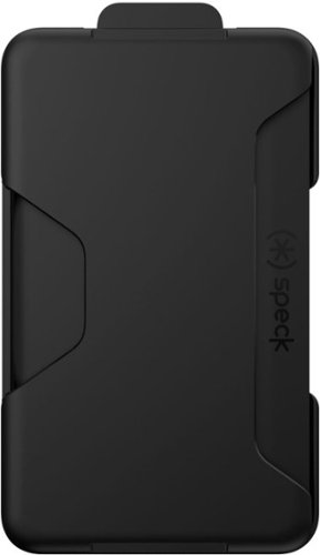 Speck - LootLock Stick-On Wallet for Most Smartphones - Black-Front_Standard 