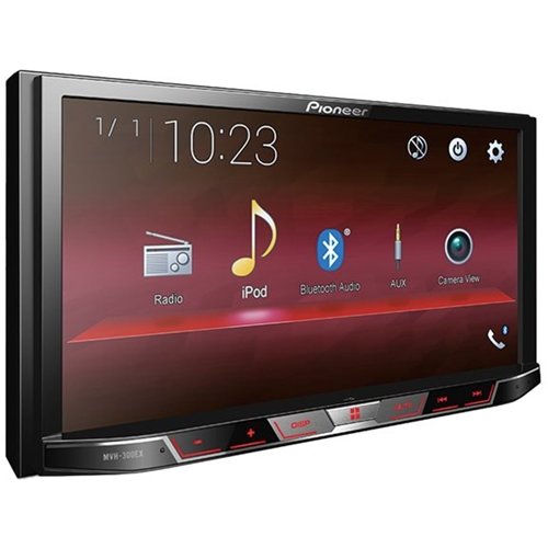 Pioneer 7 - Built-in Bluetooth - In-Dash Digital Media Receiver - Black WORLDWIDE DELIVERY