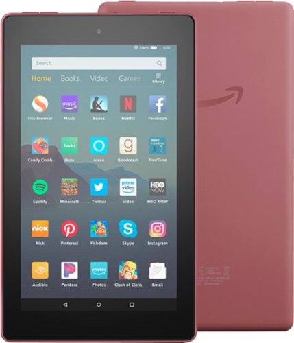 Amazon Fire 7 Tablet, 7" Display 32 GB - Plum
