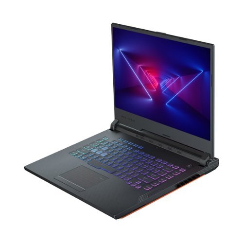 ASUS - 15.6" Gaming Laptop - Intel Core i7 - 16GB Memory - NVIDIA GeForce GTX 1650 - 1TB Solid State Drive - ROG Strix G Black-Front_Standard 