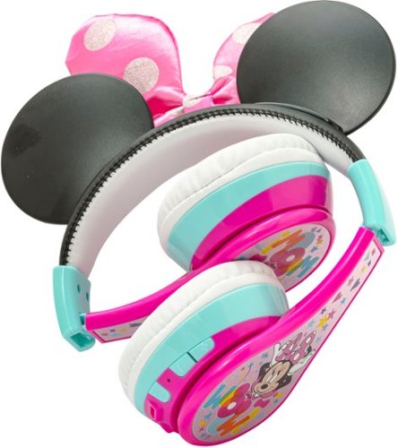 eKids Minnie Mouse Wireless Over-the-Ear Headphones - Pink HOW TO BUY