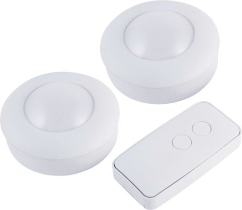  Energizer - LED Puck Lights (2-Pack)