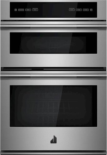 JennAir - RISE 30" Single Electric Convection Wall Oven with Built-In Microwave - Stainless steel