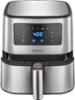 Insignia™ - 5-qt. Digital Air Fryer - Stainless Steel-Front_Standard