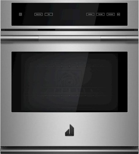 JennAir - RISE 27" Built-In Single Electric Convection Wall Oven - Silver