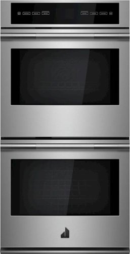 JennAir - RISE 27" Built-In Double Electric Convection Wall Oven - Stainless steel