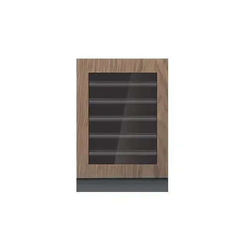 Front. JennAir - 45-Bottle Built-In Dual Zone Wine Cellar - Custom Panel Ready.