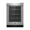 JennAir - RISE 5.2 Cu. Ft. Built-In Mini Fridge - Stainless steel-Front_Standard