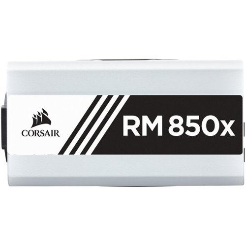CORSAIR - RMx Series 850W ATX12V 2.4/EPS12V 2.92 80 Plus Gold Modular Power Supply - White