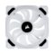 CORSAIR - LL Series RGB Dual Light Loop 120mm Computer Case Fan - White-Front_Standard