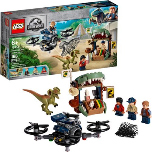 LEGO - Jurassic World Dilophosaurus on the Loose 75934-Front_Standard 
