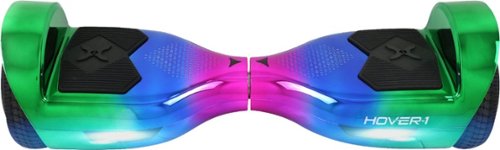Hover-1 - Helix Electric Self-Balancing Scooter w/3.6 mi Max Operating Range & 7.4 mph Max Speed - Iridescent-Front_Standard 