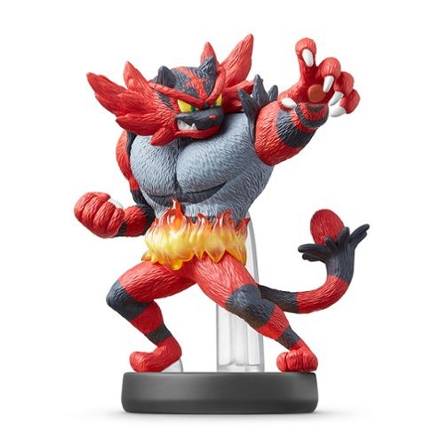 Nintendo amiibo Figure (Incineroar - Super Smash Bros. Series) - Brown WORLDWIDE DELIVERY