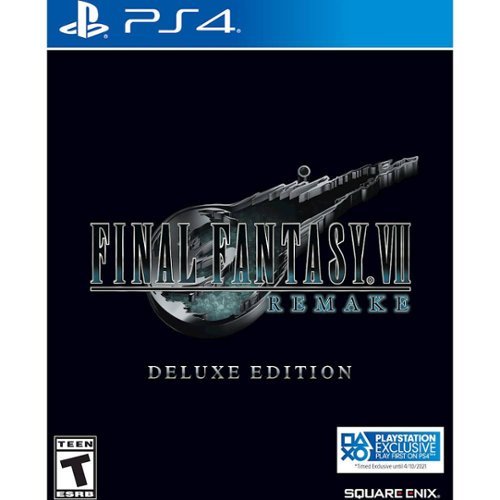 Final Fantasy VII Remake Deluxe Edition - PlayStation 4, PlayStation 5