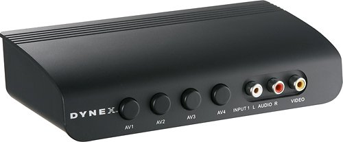  Dynex™ - S-Video A/V Selector Switch - Multi