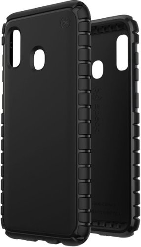Speck ToughSkin Case for Samsung Galaxy A20 - Black GLOBAL SHIPPING