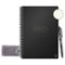 Rocketbook - Core Smart Reusable Notebook Dot-Grid 6" x 8.8" - Infinity Black-Front_Standard