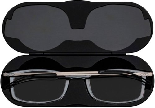 ThinOptics Brooklyn 2.5 Strength Glasses with Milano Case - Clear HOW TO BUY