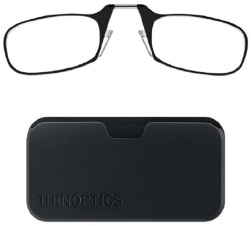 ThinOptics Headline 2.0 Strength Glasses with Universal Pod - Black WORLDWIDE DELIVERY
