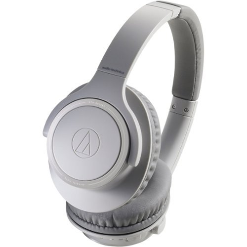 Audio-Technica - ATH SR30BT Wireless Over-the-Ear Headphones - Natural Gray