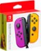 Joy-Con (L/R) Wireless Controllers for Nintendo Switch - Neon Purple/Neon Orange-Front_Standard 