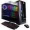 CyberPowerPC - Gaming Desktop - Intel Core i9-9900 - 16GB Memory - NVIDIA GeForce RTX 2060 - 2TB Hard Drive + 512GB Solid State Drive - Black-Front_Standard