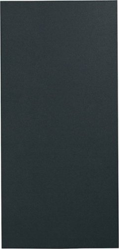 Duct Cover Extension for Select Café Range Hoods - Matte Black-Front_Standard 