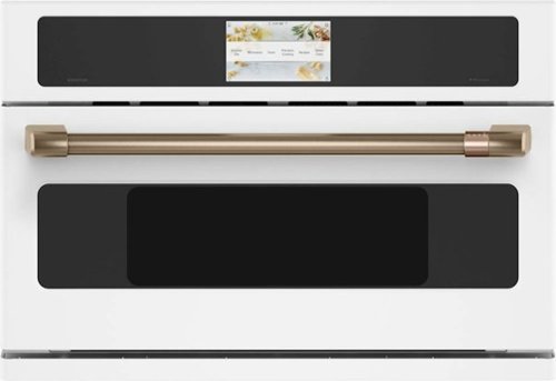 Café - 30" Built-In Single Electric Convection Wall Oven with 120V Advantium Technology - Matte white