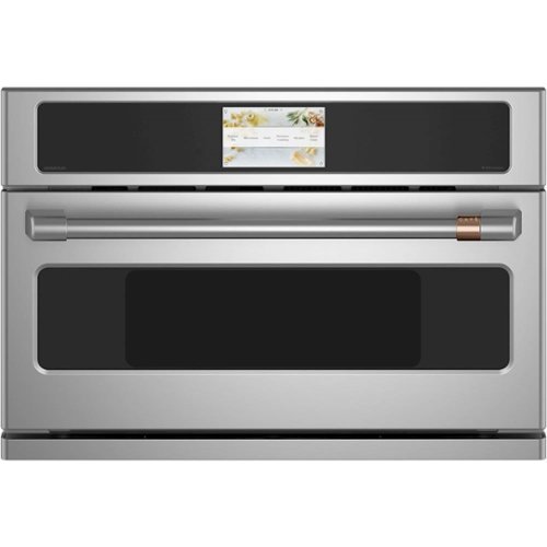 Café - 30" Built-In Single Electric Convection Wall Oven with 240V Advantium Technology, Customizable - Stainless Steel