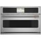 Café - 30" Built-In Single Electric Convection Wall Oven with 240V Advantium Technology, Customizable - Stainless Steel-Front_Standard 