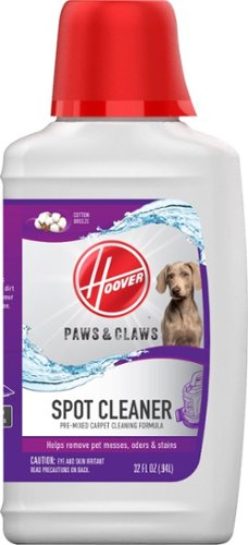  Hoover - 32-Oz. Paws &amp; Claws Pre-Mixed Carpet Cleaning Formula - White