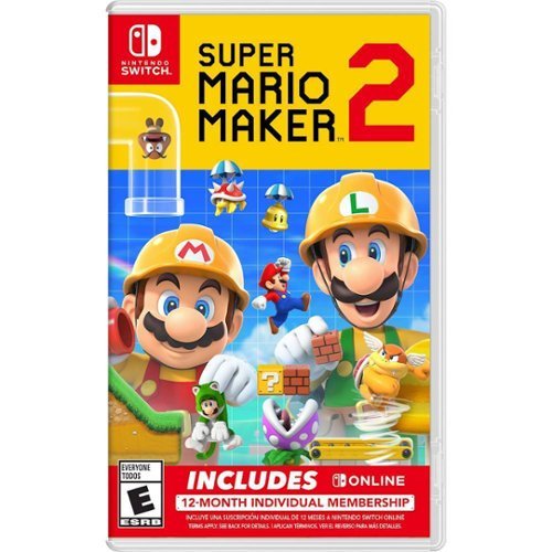 Super Mario Maker 2 + Nintendo Switch Online Bundle Standard Edition - Nintendo Switch-Front_Standard 