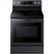 Samsung - 5.9 Cu. Ft. Self-Cleaning Freestanding Electric Convection Range - Black Stainless Steel-Front_Standard