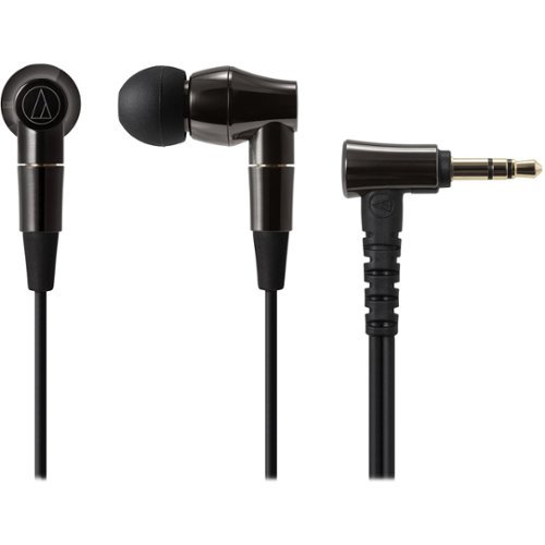 Audio-Technica - ATH CK2000TI Wired In-Ear Headphones - Black