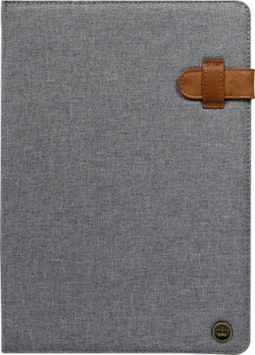 PKG - Folio Case for Most 10" Tablets - Light Gray