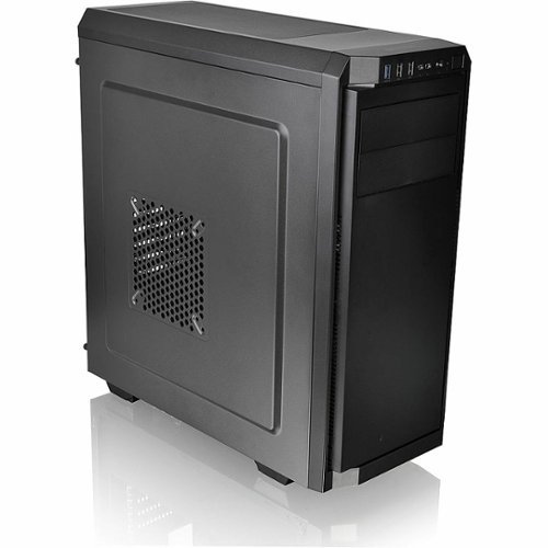 Thermaltake - V100 Perforated Computer Case - Black