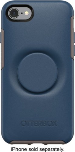 OtterBox Otter + Pop Symmetry Series Case for Apple iPhone 7, 8 and SE (2nd generation) - Go To Blue WORLDWIDE DELIVERY