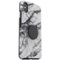 OtterBox - Otter + Pop Symmetry Series Case for Apple® iPhone® XS Max - White Marble-Angle_Standard