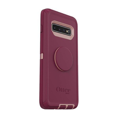OtterBox - Otter + Pop Defender Series Case for Samsung Galaxy S10 - Fall Blossom-Angle_Standard 