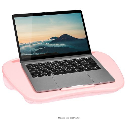 LapGear - MyDesk Lap Desk for 15.6" Laptop - Rose Quartz