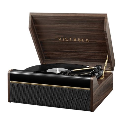Victrola - Avery Bluetooth Stereo Turntable - Espesso-Front_Standard 
