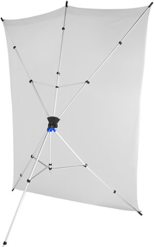 Savage Universal 5' x 7' Travel Photo Backdrop Kit - White WORLDWIDE DELIVERY