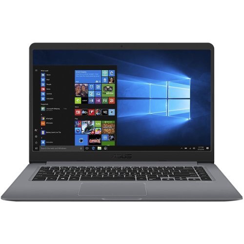 ASUS - Vivobook F510QA 15.6" Gaming Laptop - AMD A12-Series - 8GB Memory - AMD Radeon R7 - 256GB Solid State Drive - Gray-Front_Standard 