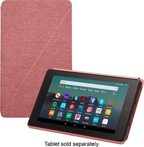 Cover Case for Amazon Fire 7 (9th Generation - 2019 release) - Plum