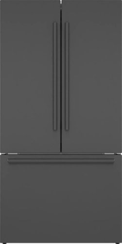 Photos - Fridge Bosch  800 Series 21 Cu. Ft. French Door Counter-Depth Smart Refrigerator 
