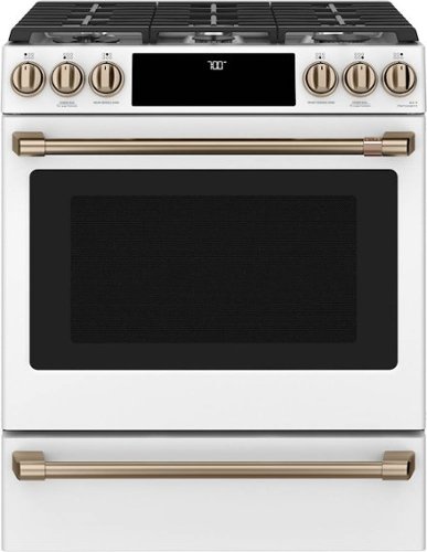 Café - 5.6 Cu. Ft. Slide-In Gas Convection Range-Front_Standard 