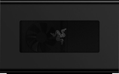 Razer - Core X Thunderbolt 3 External GPU Graphics Enclosure - MacOS and Windows 10 Compatible - Black
