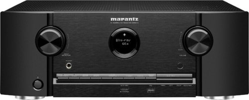 Marantz - SR5014 4K UHD AV Receiver, 7.2 Channel, Dolby Virtual Height Elevation, Alexa Compatible, Wireless Streaming - Black-Front_Standard 