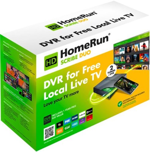 HDHomeRun SCRIBE DUO 1TB DVR GLOBAL SHIPPING