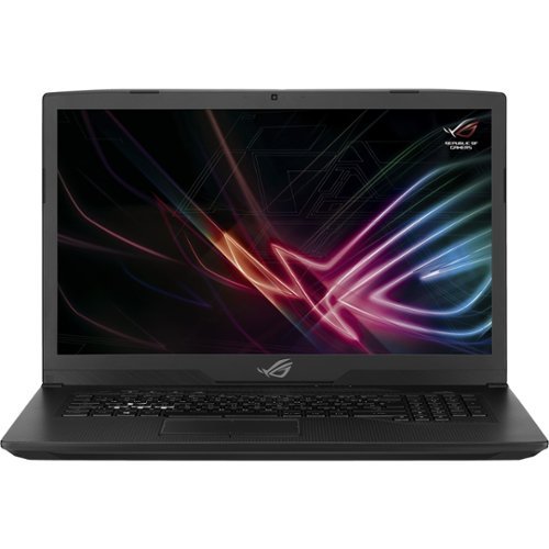 ASUS - ROG Strix 17 17.3" Gaming Laptop - Intel Core i7 - 16GB Memory - NVIDIA GeForce GTX 1650 - 1TB Solid State Drive - Black-Front_Standard 